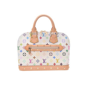 Louis Vuitton Multicolore Multicolor Alma White